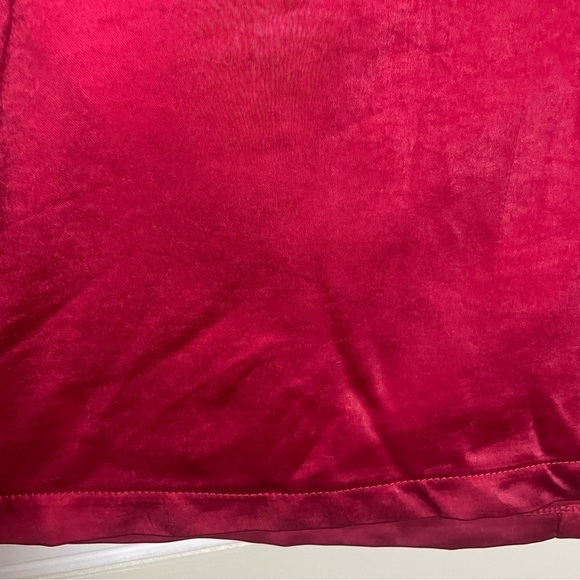 Lulus Got The Love Red Satin Square-Neck Mini Dress Size XL - Picture 11 of 11